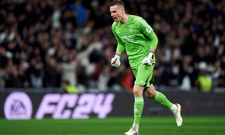 ريال مدريد يفكر في بيع أندري لونين مقابل 30 مليون يورو
